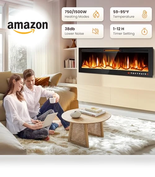 Electric Fireplace Heater — Electric Heating Solutions, Riseon