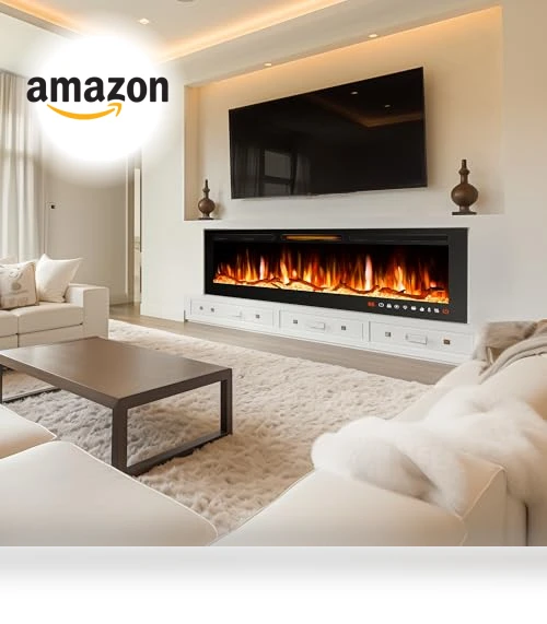 Electric Fireplace Heater — Electric Heating Solutions, Riseon