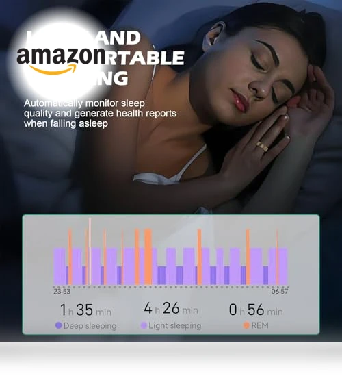 Fitness Tracker Ring — Smart Rings, YULUCKGO