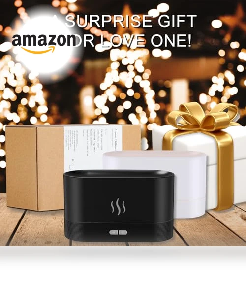 Flame Air Humidifier with Fire LED Light — Diffusers
