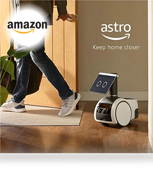 Household robot for home monitoring — Smart Home Security, Amazon