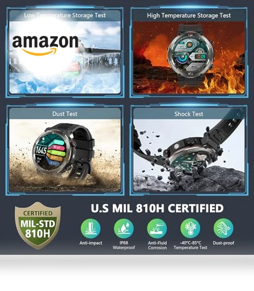 Military Smart Watch — Smartwatches, Baolubao