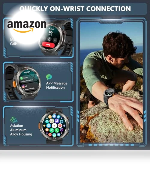 Military Smart Watch — Smartwatches, Baolubao