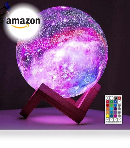 Moon Lamp Galaxy Lamp — Night Lights, BRIGHTWORLD