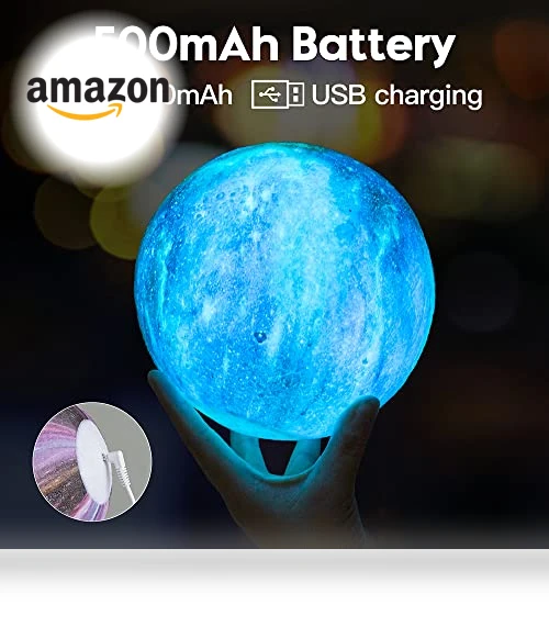 Moon Lamp Galaxy Lamp — Night Lights, BRIGHTWORLD