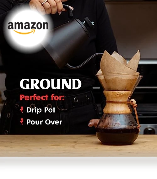Organic and Fair Trade Medium Roast Ground Coffee — , Death Wish Coffee Co.