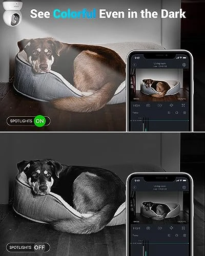 Pet Camera with Color Night Vision — Security Camera, blurams