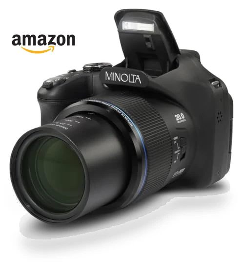 Pro Shot 20MP Digital Camera — Compact Digital Cameras, Minolta
