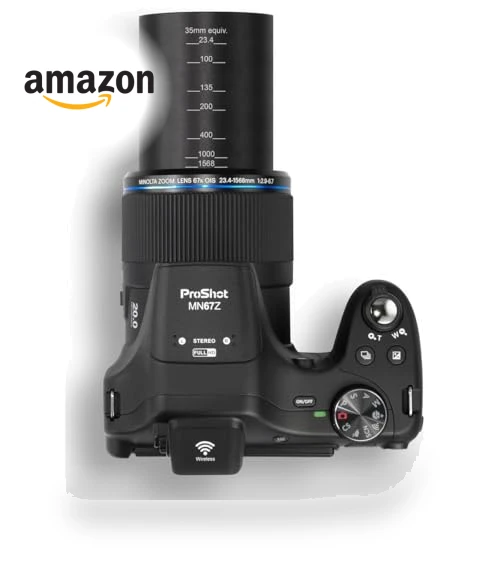 Pro Shot 20MP Digital Camera — Compact Digital Cameras, Minolta