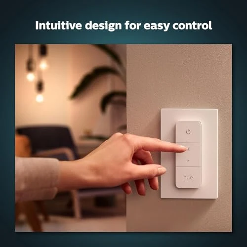 Smart Dimmer Switch with Remote, Philips Hue