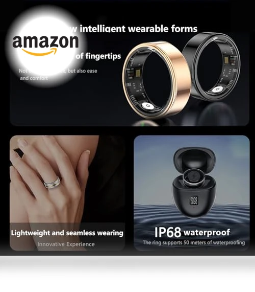 Smart Health Tracker Ring — Smart Rings, VBAOFOO