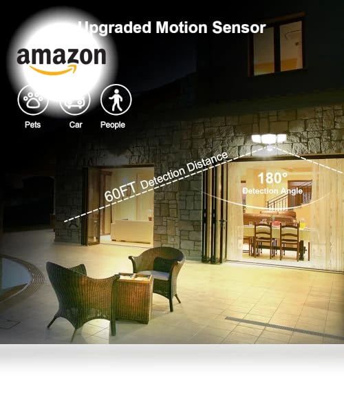 Smart Outdoor LED Security Light — Outdoor Security & Flood Lighting, USTELLAR
