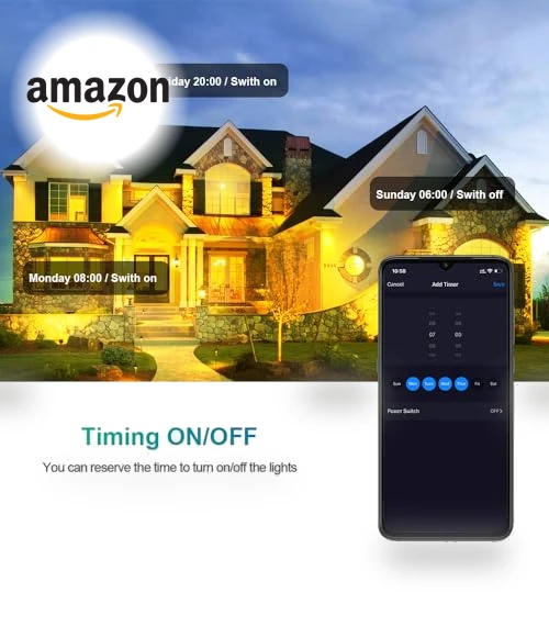 Smart Outdoor LED Security Light — Outdoor Security & Flood Lighting, USTELLAR