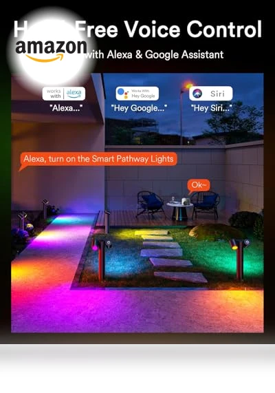 Smart Pathway Light Pro — Outdoor Security & Flood Lighting, Lumary