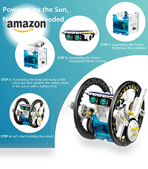 Solar Robot Toys — Solar Power, Dioju