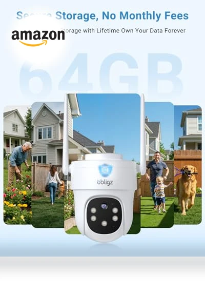 Solar Security Camera — Security Cameras, Obligz