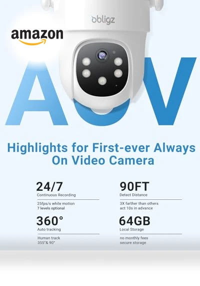 Solar Security Camera — Security Cameras, Obligz