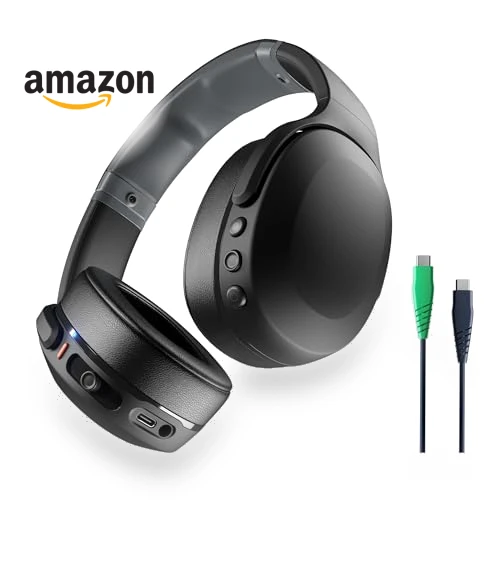 Wireless Bluetooth Headphones with Multi-Sensory Bass — In-Ear Headphones, Skullcandy