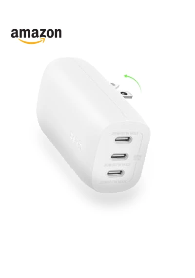 3-Port USB-C Wall Charger with PPS 67W — Chargers, Belkin
