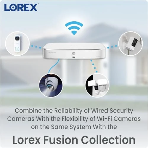 4K PoE Outdoor/Indoor Smart Home Security Camera System — Security Camera, Lorex
