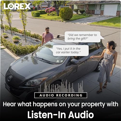 4K PoE Outdoor/Indoor Smart Home Security Camera System — Security Camera, Lorex