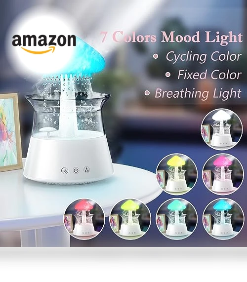 Cloud Humidifier Rain Water Drip Diffuser — Sleep Soothers, Diffuserlove