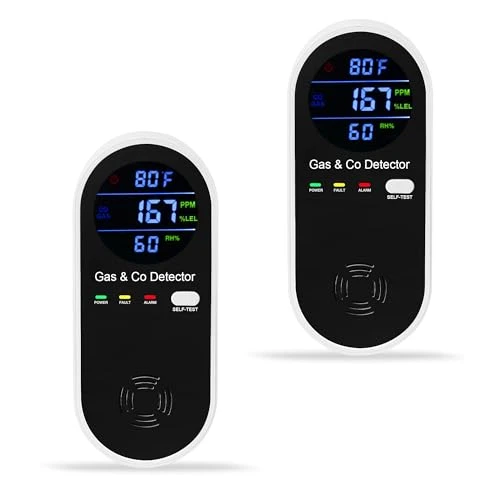 Combination Gas & Carbon Monoxide Detector, KOABBIT