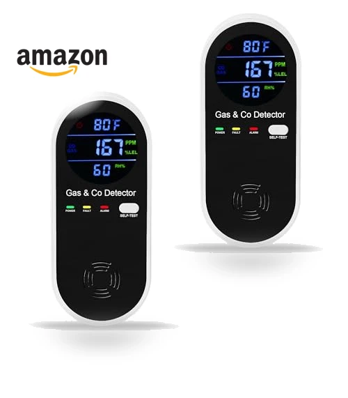 Combination Gas & Carbon Monoxide Detector — Carbon Monoxide Detectors, KOABBIT