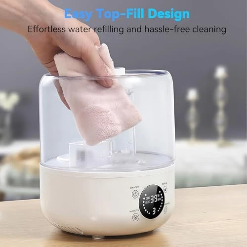 Cool Mist Ultrasonic Humidifier — Humidifier, QWUE