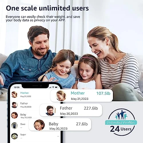 Digital Bathroom Smart Scale, Posture