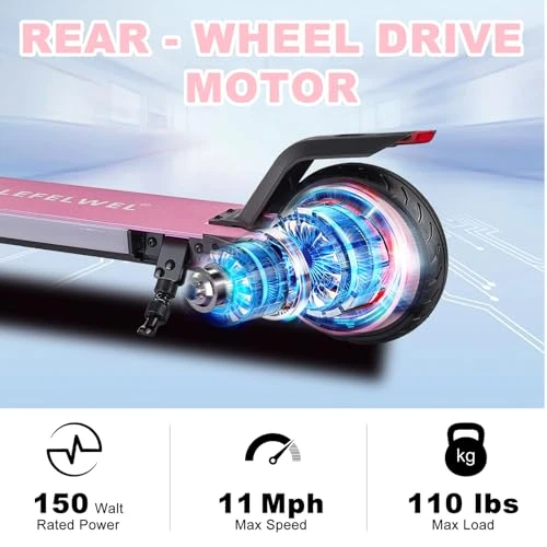 Electric Scooter for Kids, LEFELWEL