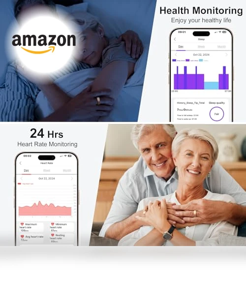 Fitness Tracker Smart Ring — Wearable Accessories, MEINING HEALTH CONSULTING LLC