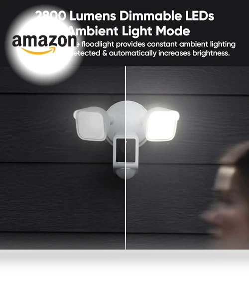 Floodlight Camera — Outdoor Security Cameras, Wyze
