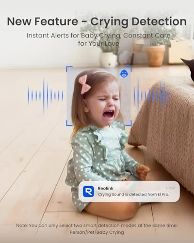 Indoor Camera for Baby & Pet Monitoring, Reolink