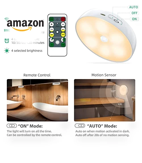 LED Closet Lights with Motion Sensor — Under-Cabinet Mounts, Lightbiz