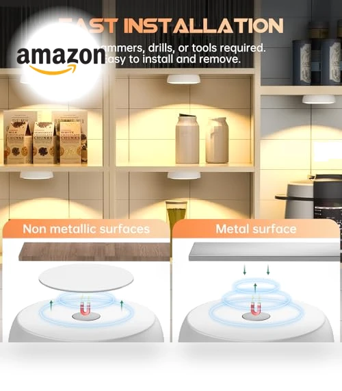 LED Closet Lights with Motion Sensor — Under-Cabinet Mounts, Lightbiz
