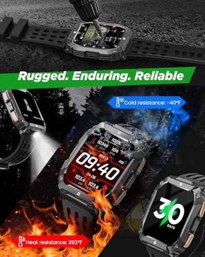 Military Smart Watch — Smart Watch, FOSMET