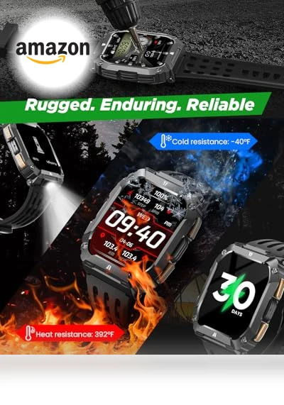 Military Smart Watch — Smartwatches, FOSMET