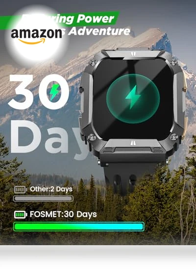 Military Smart Watch — Smartwatches, FOSMET