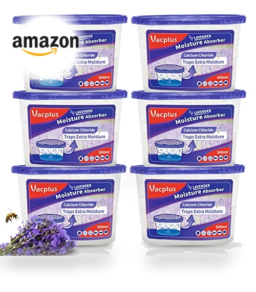 Moisture Absorbers 6 Pack — Air Moisture Control, Vacplus