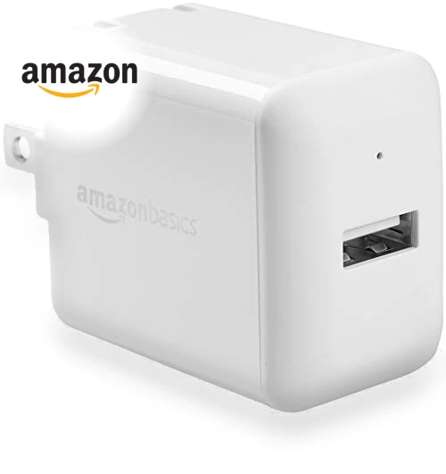 One-Port USB-A Wall Charger — Chargers, Amazon