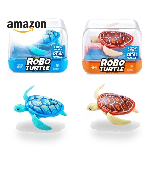 Robo Turtle Robotic Swimming Turtle — Interactive Animal Companions, ZURU