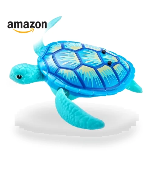 Robo Turtle Robotic Swimming Turtle — Interactive Animal Companions, ZURU