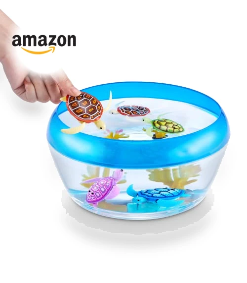 Robo Turtle Robotic Swimming Turtle — Interactive Animal Companions, ZURU