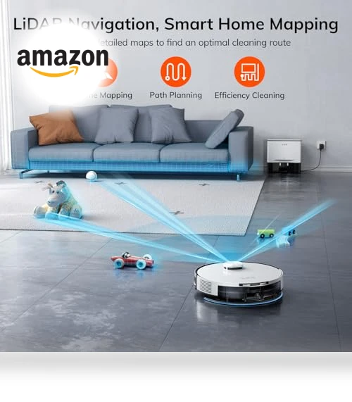 Robot Vacuum and Mop with Self Emptying Station — Smart Cleaning Robots, ILIFE