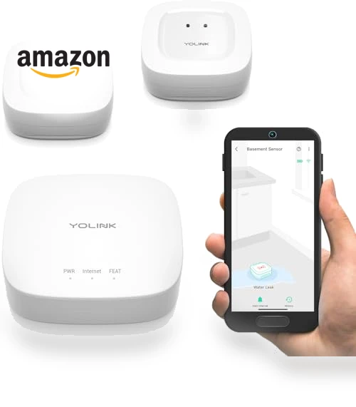 Smart Home Starter Kit: Hub & Water Leak Sensors — Smart Home Modules, YoSmart