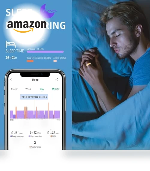 Smart Ring Fitness Tracker — Smart Rings, MZJ
