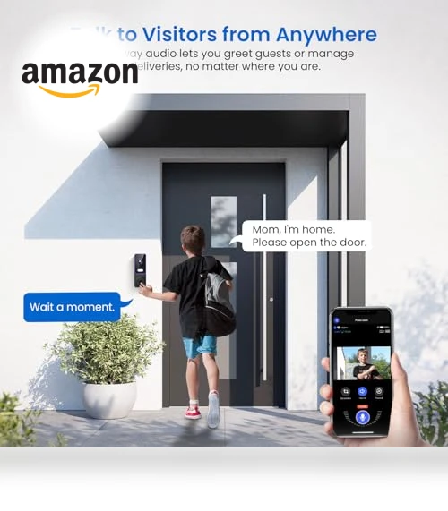 Smart Video Doorbell Camera — Smart Home Security, FameVibe