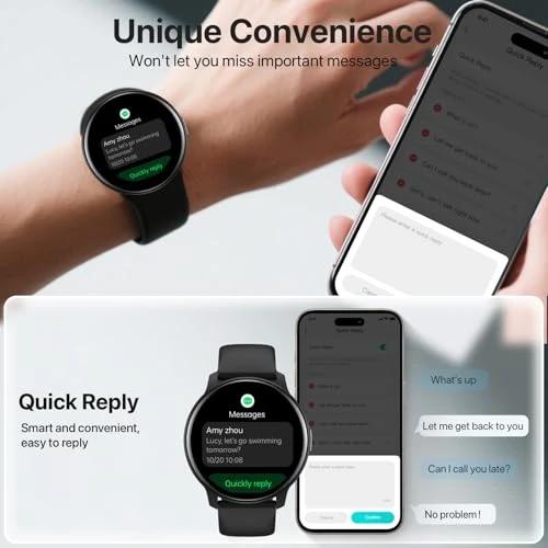 Smart Watch with Bluetooth Call & Health Monitoring, DIVElink