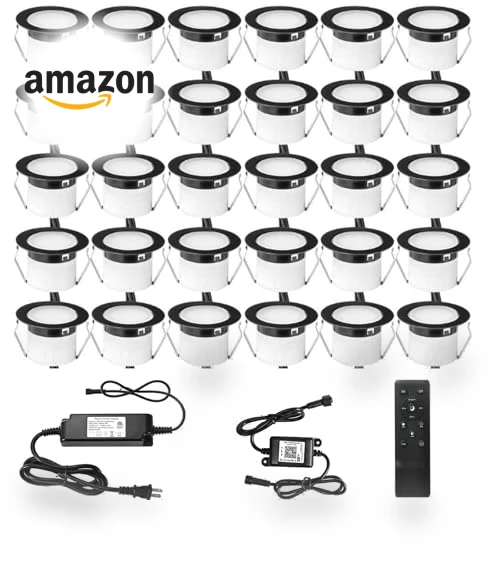 WiFi LED Deck Lights Kit RGBW — Outdoor Deck Lighting, FVTLED